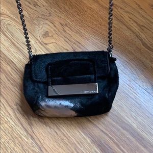Jimmy Choo black cross body purse